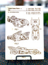 Batmobile - Patent on Wood