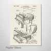 Grand Piano - Patent on Wood