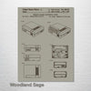 Nintendo Entertainment System - Patent on Wood