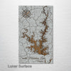 Smith Mountain Lake, Virginia - Street Map