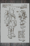 Space Suit - Patent
